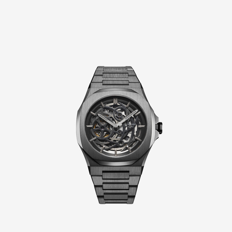 Skeleton Bracelet 41.5mm Gun Metal Accessories