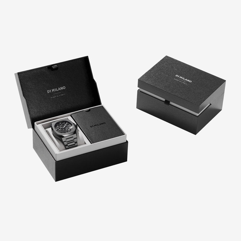 Skeleton Bracelet 41.5mm Gun Metal Accessories