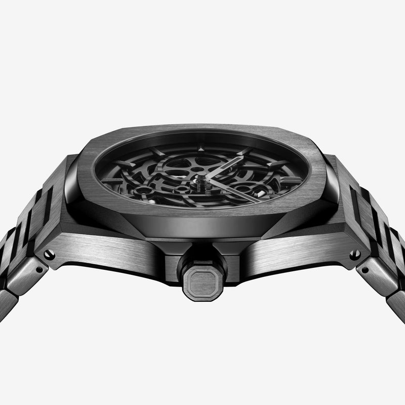 Skeleton Bracelet 41.5mm Gun Metal Accessories