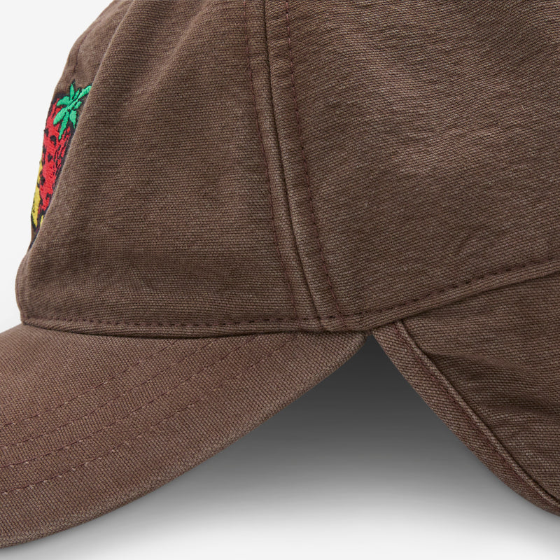 Logo Trapper Cap Brown Headwear