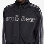 SP5DER x Rhinestone Tracktop Black