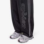 SP5DER x Rhinestone Trackpant Black