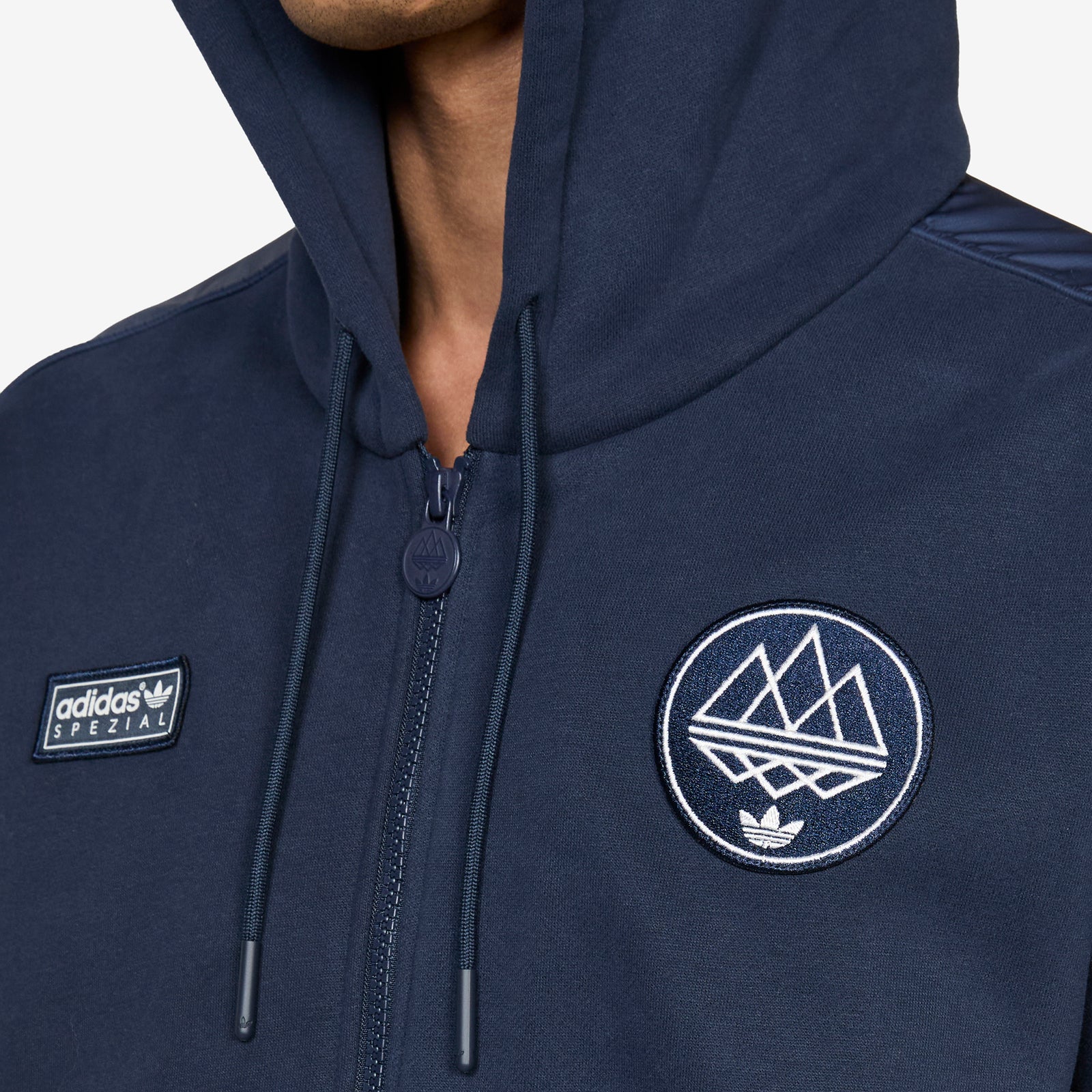adidas SPEZIAL ナイロンパーカー　ハーフジップ Wilpshire SPZL Hoodie Night Navy – Above The Clouds