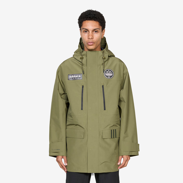 Sunnyhurst SPZL Anorak Focus Olive Front