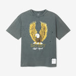 MothTech™ Eagle T-Shirt Faded Black