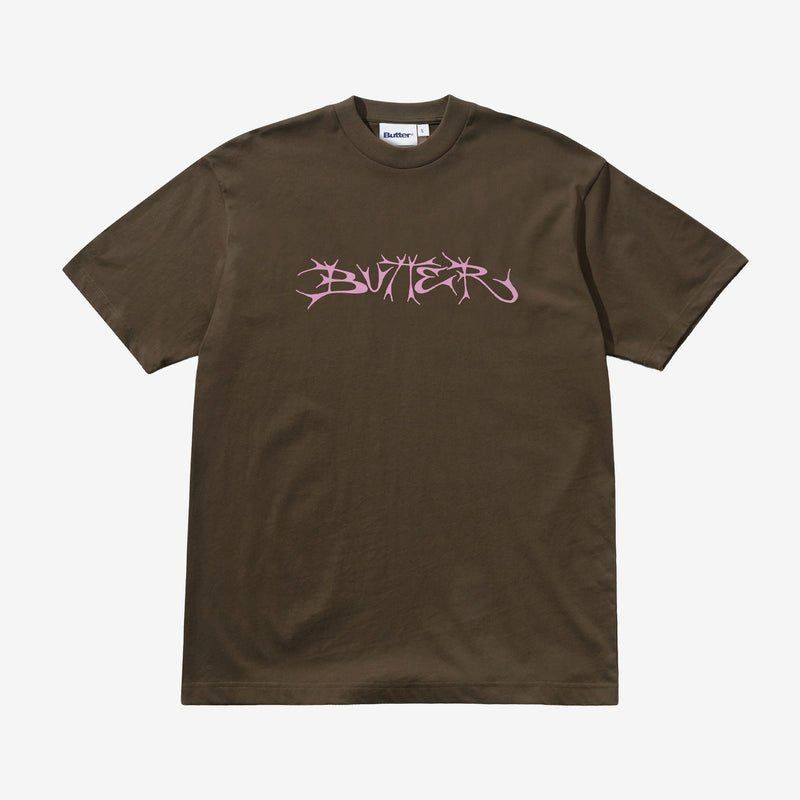 Scrawling T-Shirt Chestnut Tees