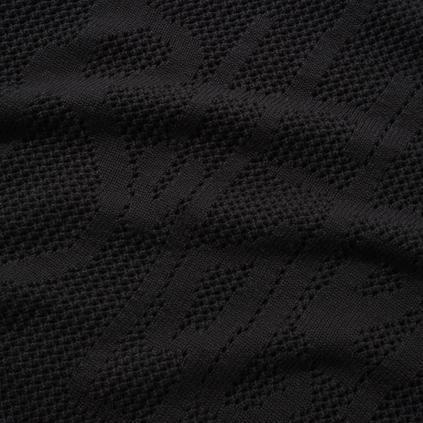 Scribble Knit Sweater Black Jumpers