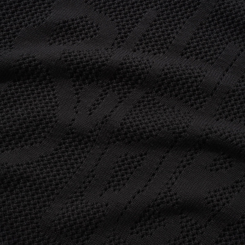 Scribble Knit Sweater Black Jumpers