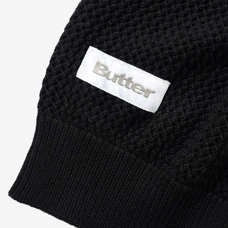 Scribble Knit Sweater Black Jumpers