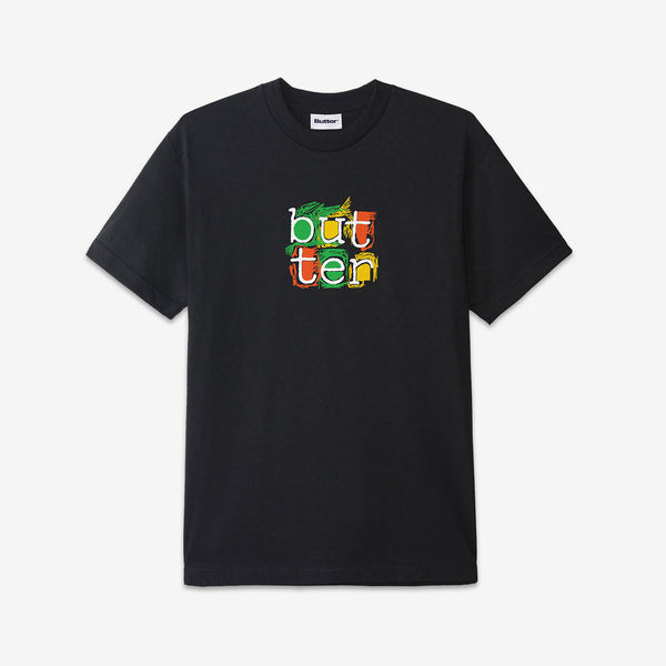 Scribble T-Shirt Black
