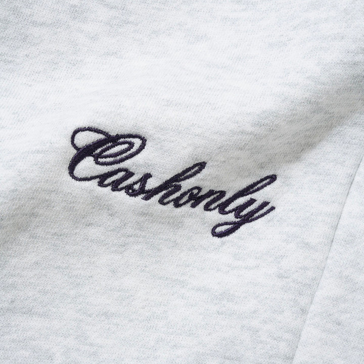 Script Fleece Sweatpants Ash