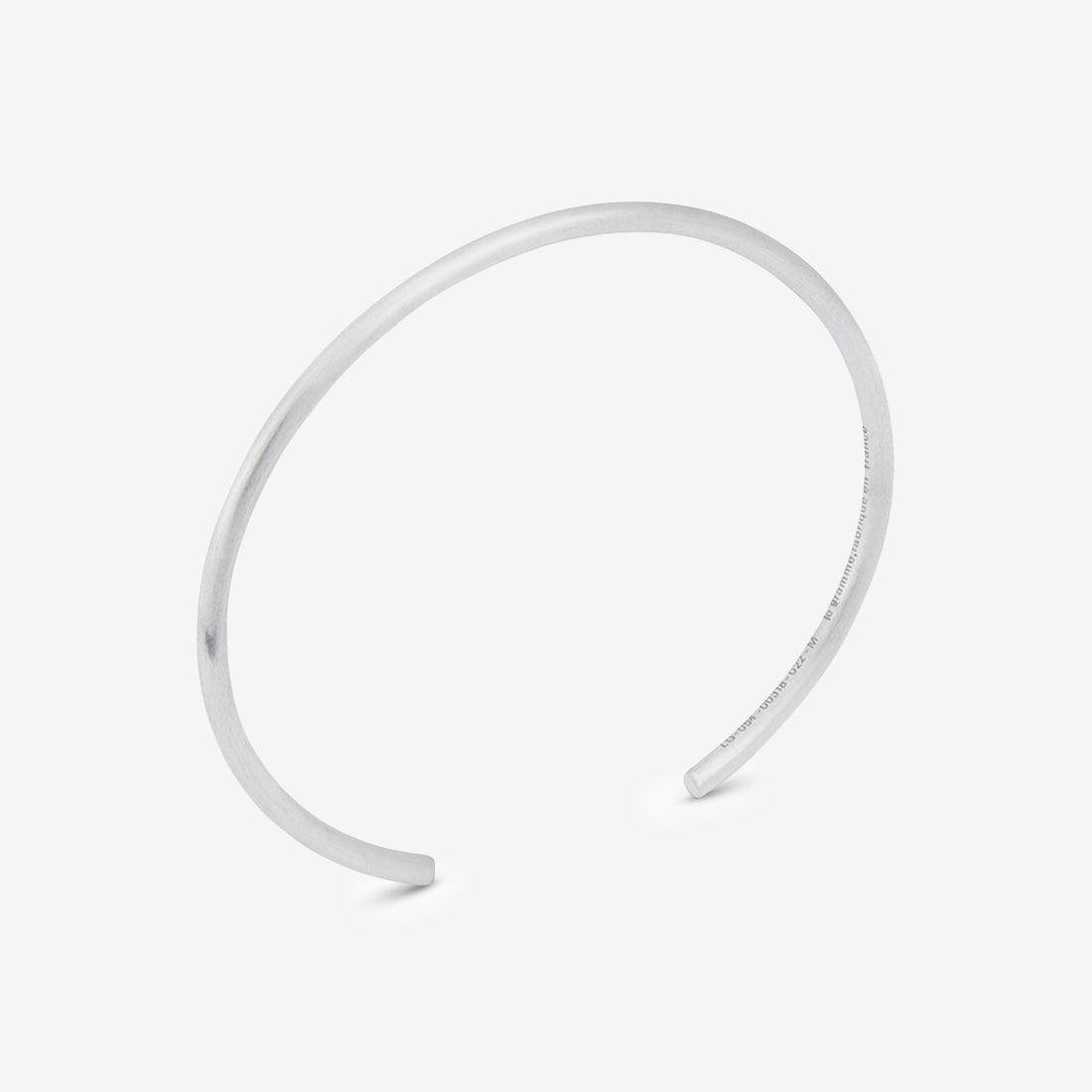 7g Brushed Sterling Silver Bangle Bracelet Jewellery