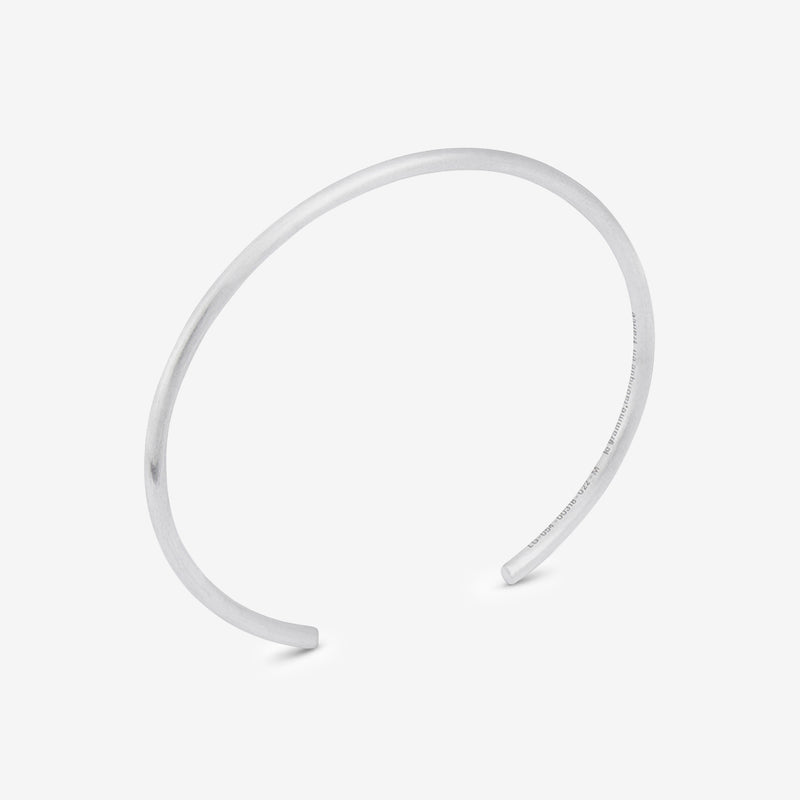 7g Brushed Sterling Silver Bangle Bracelet