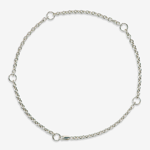 Split Necklace Silver