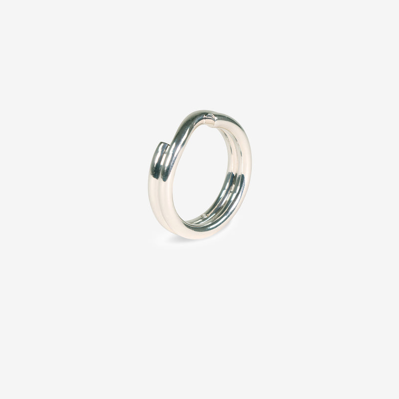 Split Ring Silver Jewellery