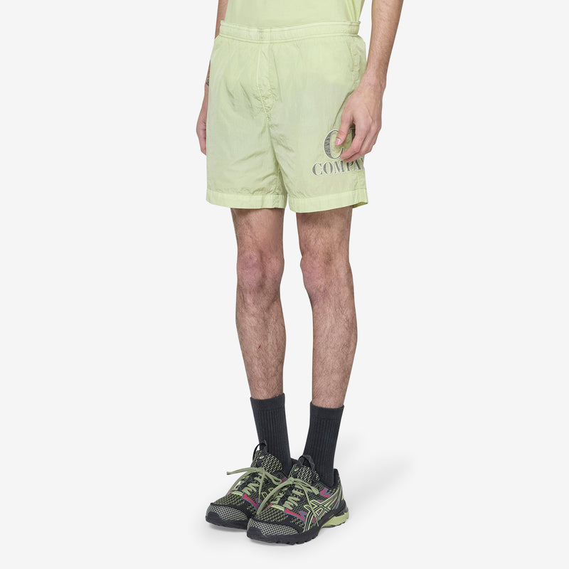 Eco-Chrome R Pocket Swim Short White Pear Shorts