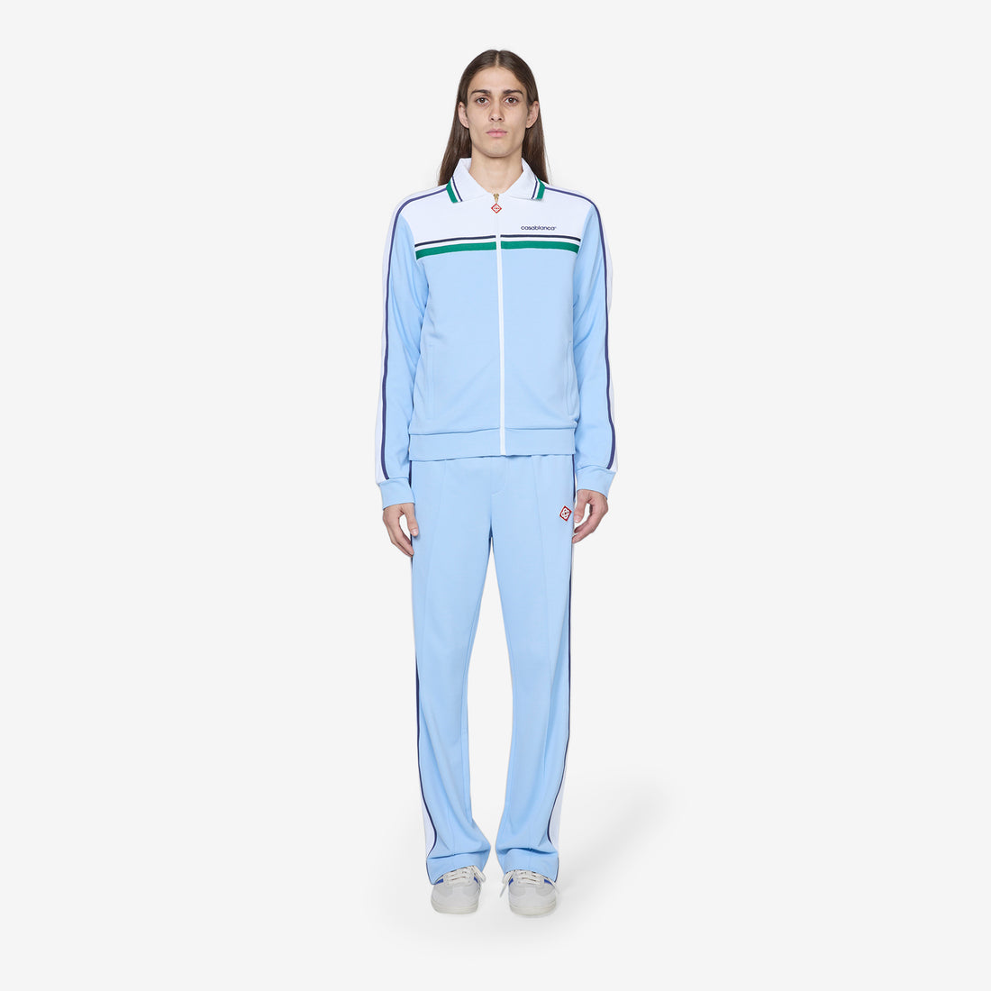 Track Bottoms Pale Blue Pants