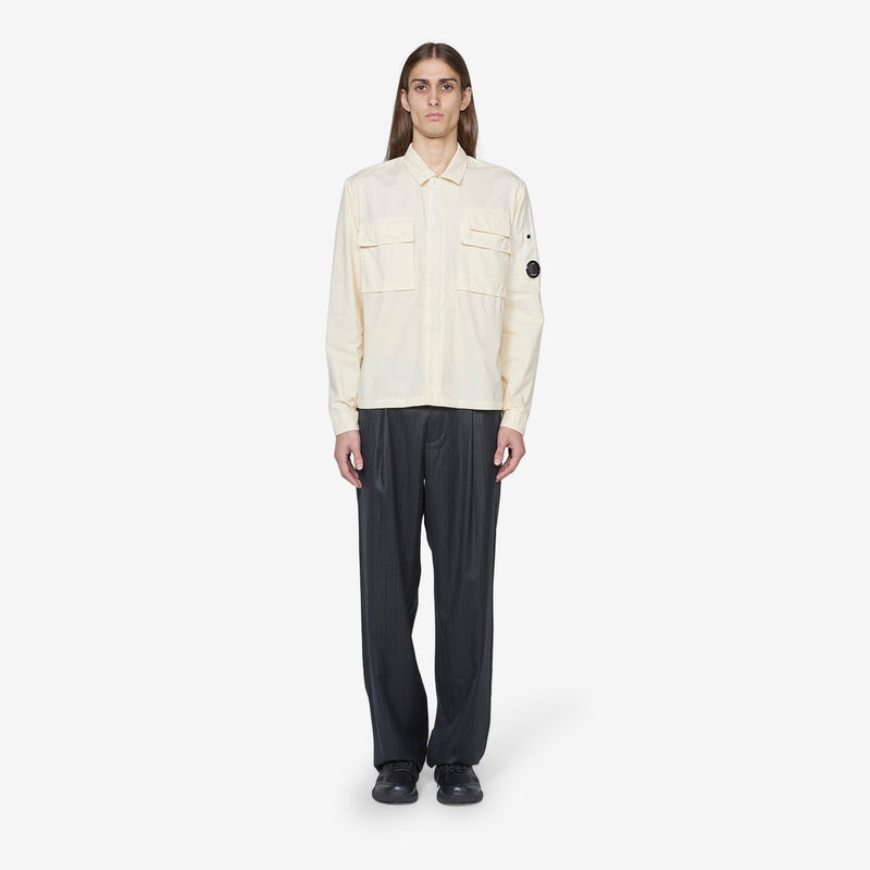 Garbadine Shirt Pistachio Shell Shirts