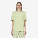 24/1 Jersey Resist Dyed Logo T-Shirt White Pear