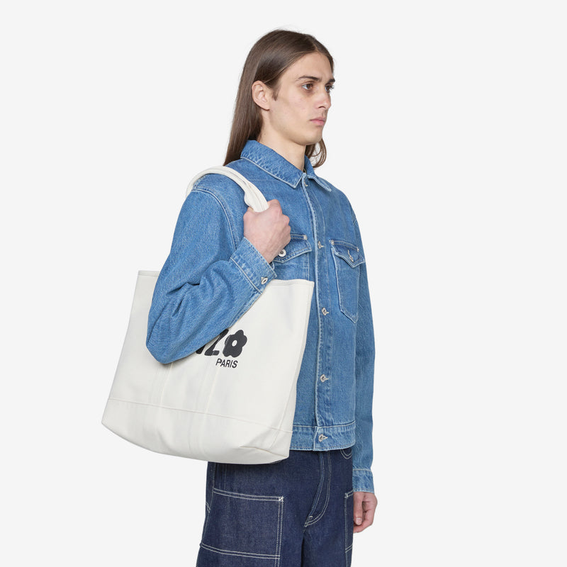 KENZO Utility Large Tote Bag Ecru Bags