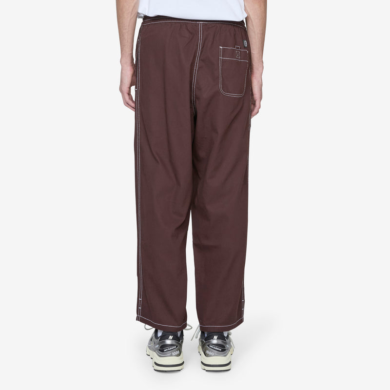Surf Contrast Pant Chocolate | White