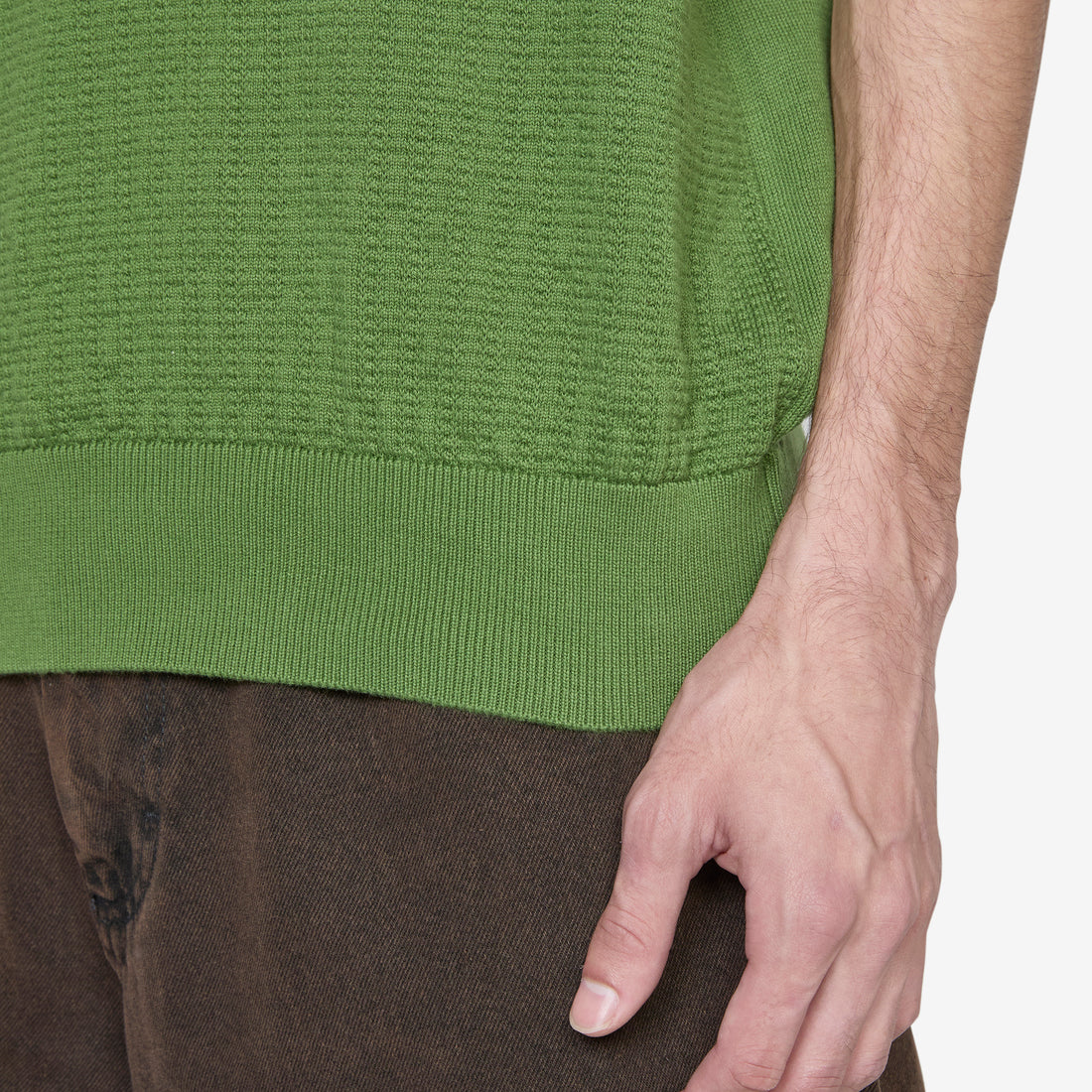 Miles Polo Shirt Garden Green Shirts