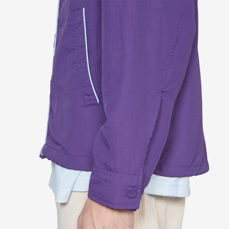 Classic Logo Coaches Jacket Purple Jackets