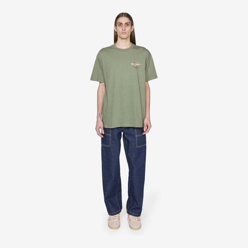 Fish Short Sleeve T-Shirt Dollar Green Tees