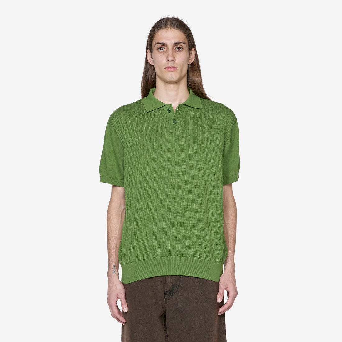 Miles Polo Shirt Garden Green Shirts