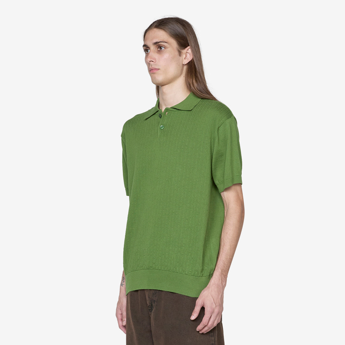 Miles Polo Shirt Garden Green Shirts