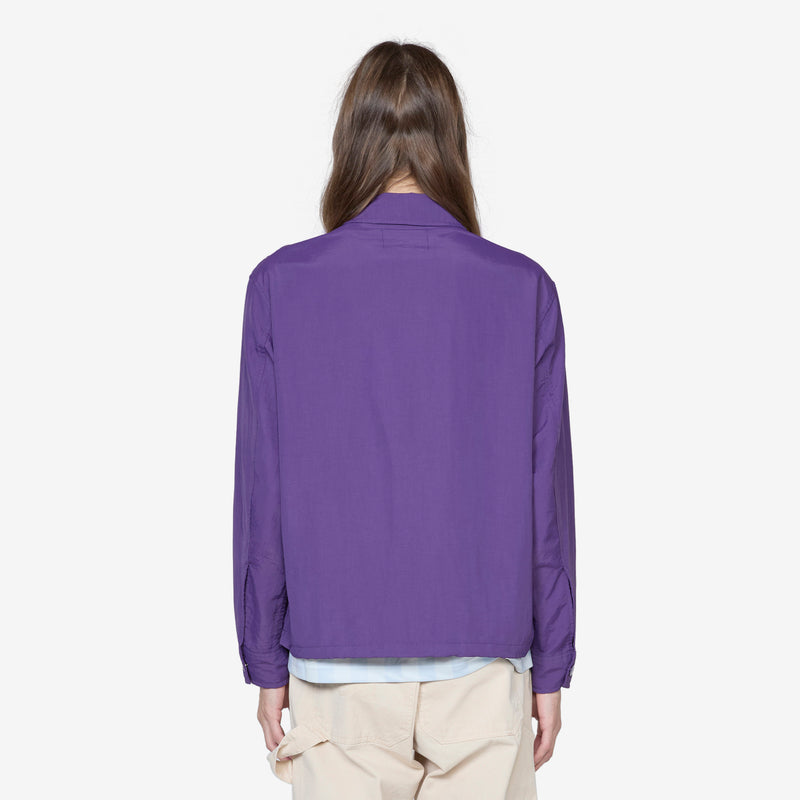 Classic Logo Coaches Jacket Purple Jackets