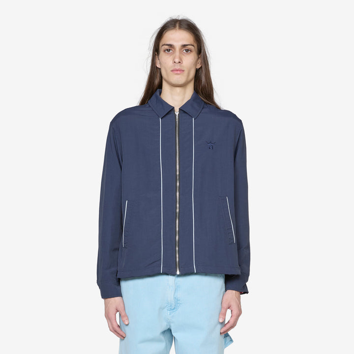 Classic Logo Coaches Jacket Black Front