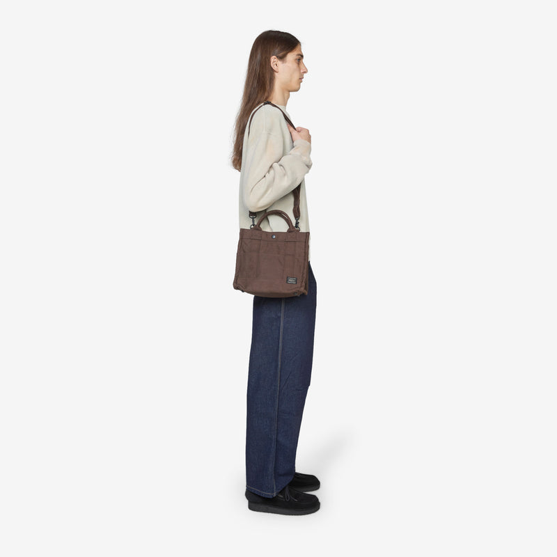 Smoky 2-Way Tote Bag Brown (S) Bags