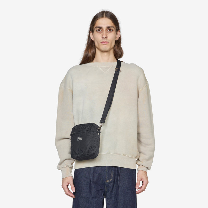 Mile Vertical Shoulder Bag Black Bags