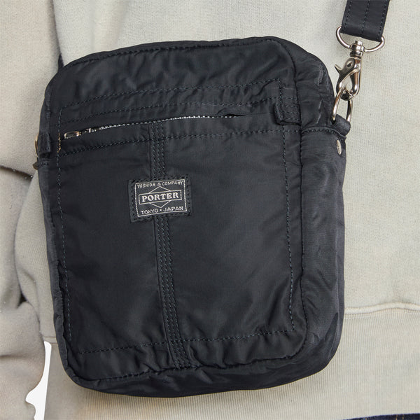 Mile Vertical Shoulder Bag Black Bags