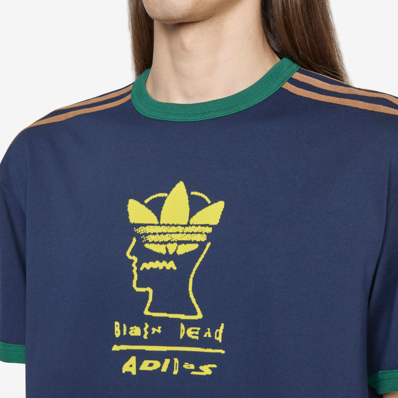 Brain Dead x T-Shirt Collegiate Navy Tees