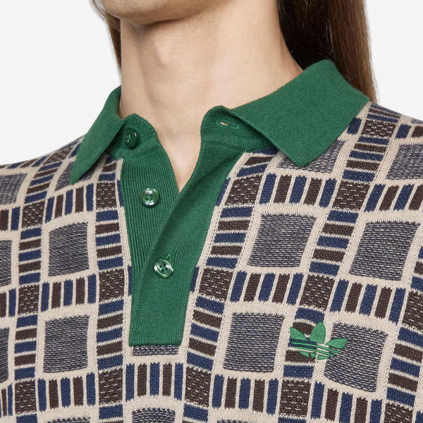 Brain Dead x Knit Polo Shirt Dust Sand Shirts