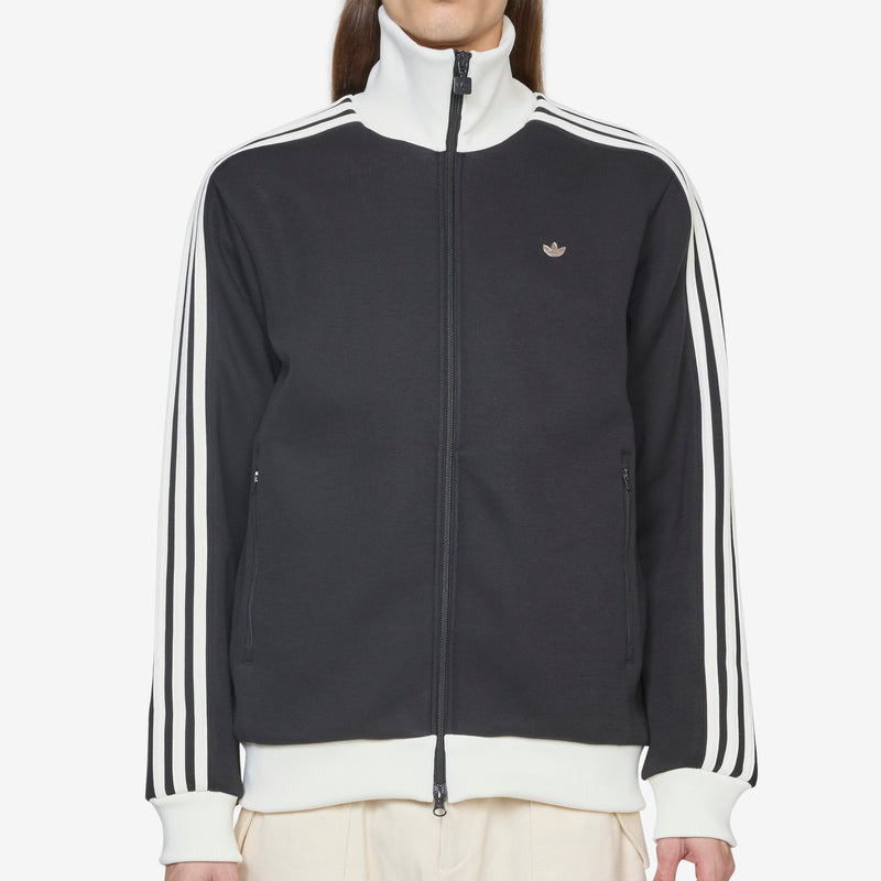 Premium Track Top Black Jackets