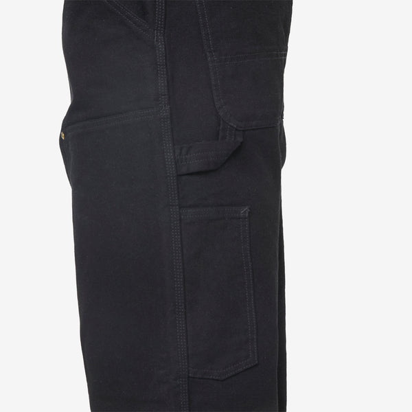 Double Knee Pant Black Stone Canvas Pants