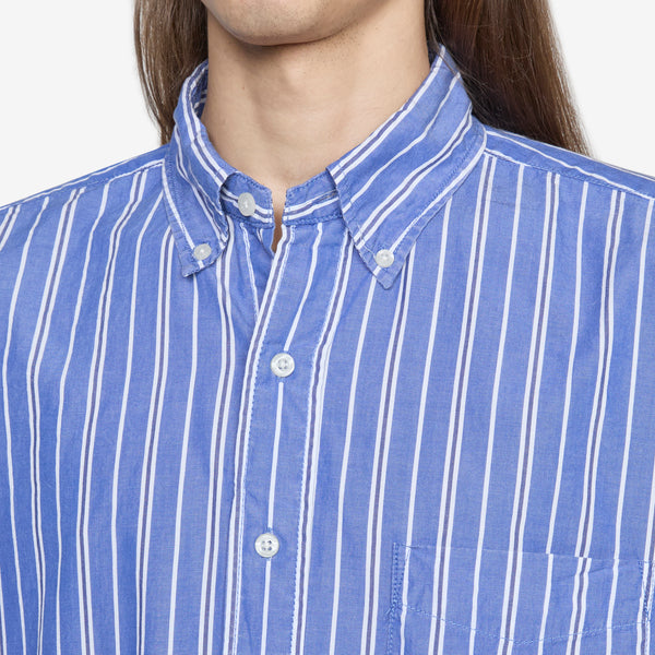 Washed Bload Longsleeve Shirt Blue Shirts