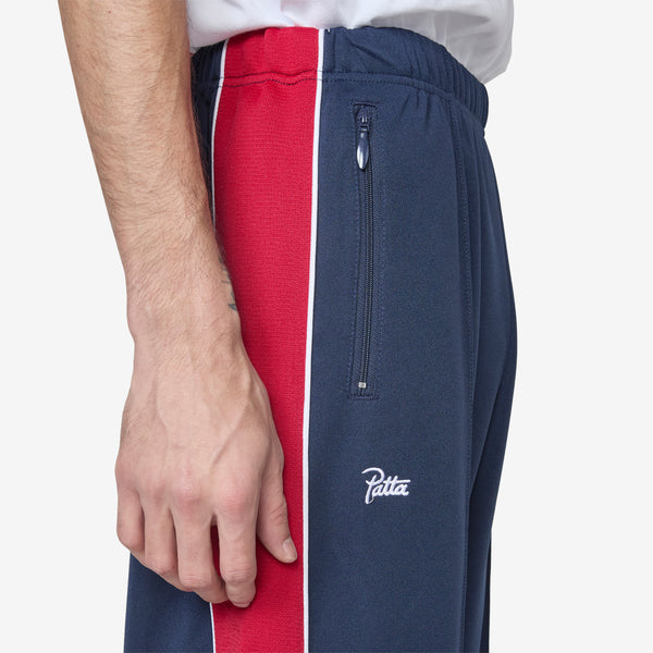 Tricot Straight Track Pants Black Iris Pants