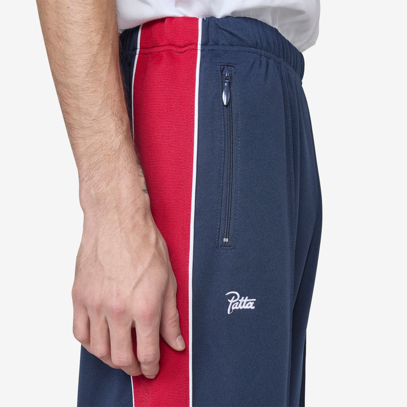 Tricot Straight Track Pants Black Iris Pants