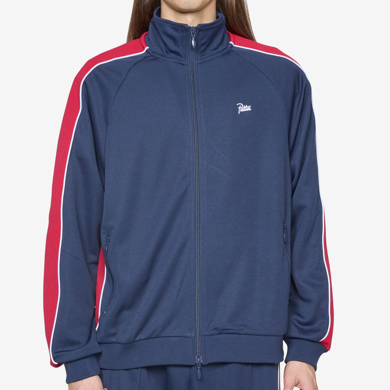 Tricot Track Jacket Black Iris Jackets