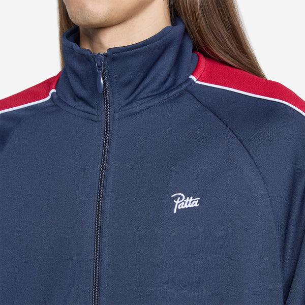 Tricot Track Jacket Black Iris Jackets