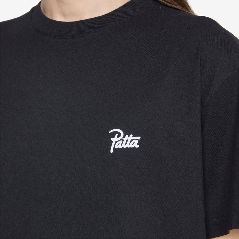 Postcard T-Shirt Black Tees