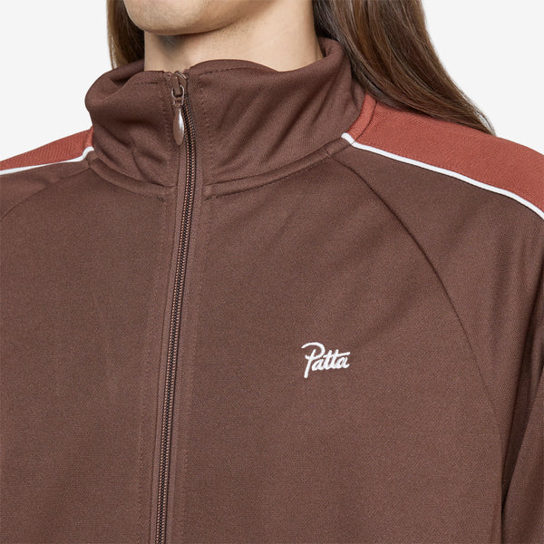 Tricot Track Jacket Chestnut Jackets