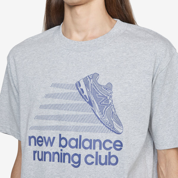 Athletics Running Club T-Shirt Athletic Grey Tees
