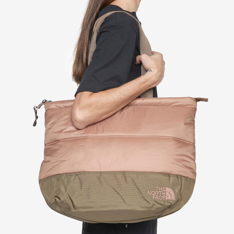 Nuptse Tote Latte | Smokey Brown Bags