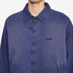 Chino Zip Twill Jacket Navy