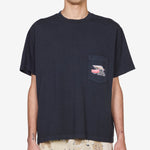 Marlin Boxy Pocket T-Shirt Black